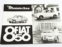 Fiat 850 - Mototechna - fotografie + popis