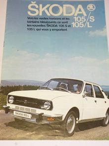 Škoda 105 S, 105 L - prospekt - Motokov