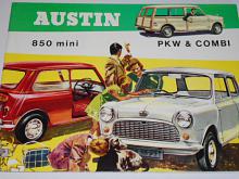 Austin 850 mini PKW a combi - prospekt