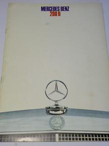 Mercedes - Benz - 200 D - 1967 - prospekt