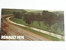 Renault 1974 - prospekt