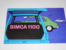 Simca 1100 - 1968 - prospekt