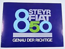 Steyr Fiat 850 - prospekt - 1965