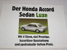 Honda Accord Sedan Luxe - prospekt