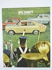 Opel Kadett - Kurz gesagt O.K. - 1968 - prospekt