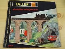 Faller - Modellbau leicht gemacht - prospekt - modelová železnice