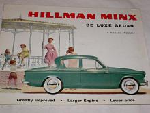 Hilman Minx de luxe sedan - prospekt