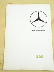 Mercedes - Benz 230 - prospekt - 1965