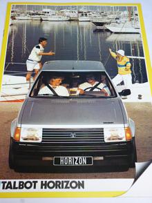 Talbot Horizon - prospekt - 1983