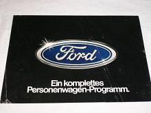 Ford - 1976 - Ein komplettes Personenwagen-Programm - prospekt