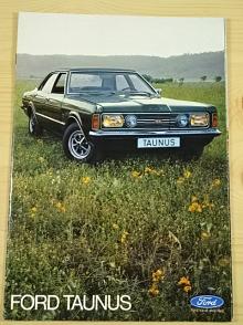 Ford Taunus - prospekt + vzorník barev