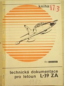 Aero Vodochody - technická dokumentace pro letoun L-39 ZA - 1982