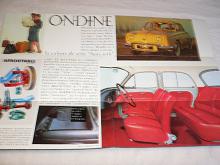 Renault Ondine - prospekt