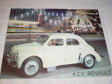 Renault - 4 CV Renault - prospekt