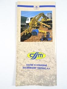 CSM - Cestné a stavebné mechanizmy Tisovec - prospekt - UDS 114 R - Tatra 815, UDS 214, UDS 211, UDS 232, DH 214, DH 311, UPS 112, UOS 155 - T55A