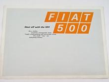 Fiat 500 - Start off with the 500 ... prospekt