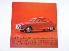 SAAB - Monte - Carlo 850 - 1965 - prospekt