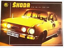 Škoda 100, 100 L, 110 L, 110 LS, 110 R - prospekt - polsky