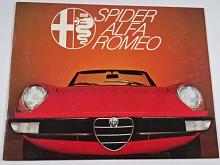 Alfa Romeo Spider - 1600/2000 - Pininfarina - prospekt