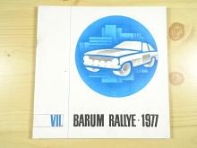 VII. Barum Rallye 1977 - propozice