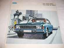 Ford 20 M 2000 S, TS 2300 S - 1968 - prospekt