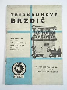 Pal autobrzdy - tříokruhový brzdič - 1972