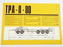 Transporta - TRA - P - 80 - podvalník - prospekt