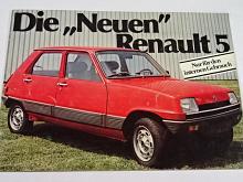 Renault 5 - prospekt - 1980