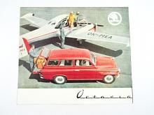 Škoda Octavia combi - prospekt - Motokov