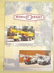 ČKD - Mobilní jeřáby Slaný - desky na prospekty - Tatra, Iveco