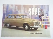 SAAB - 7-sitziger Kombiwagen - 1964 - prospekt