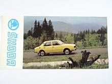 Škoda 105 - 120 - pohlednice - Motokov