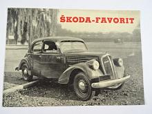 Škoda - Favorit - prospekt