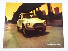 Citroën Dyane - 1971 - prospekt