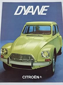 Citroën - Dyane - prospekt - 1970