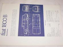 Fiat 1800 B familiare - prospekt