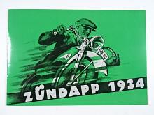Zündapp 1934 - prospekt - REPRINT