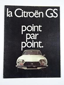Citroën GS - prospekt