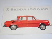 Škoda 1000 MB - Motokov - prospekt