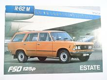 FSO 125 p Estate - prospekt - 1984