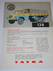 Tatra 138 valník - 1963 - prospekt