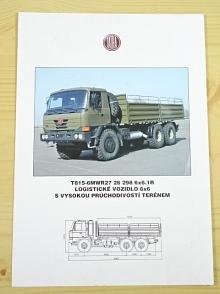 Tatra 815-6MWR27 26 298 6x6.1 R logistické vozidlo 6x6 - prospekt