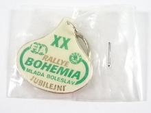 Rallye Bohemia Mladá Boleslav - jubilejní XX. ročník - Škoda - přívěsek na klíče - 1993