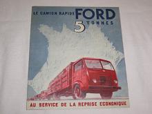 Ford - Le camion rapide Ford 5 tones - prospekt