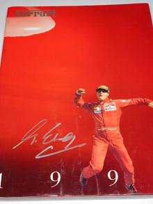 Ferrari 1996 Yearbook Jahrbuch - Michael Schumacher autogram