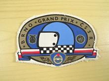 Brno - Grand Prix - ČSSR - nášivka