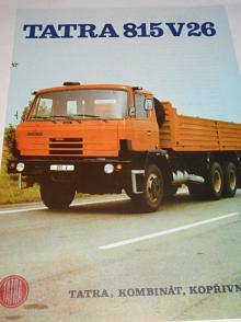 Tatra 815 V 26 208 6 x 6.2 - prospekt