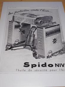 Spido NIVA - reklama ze starého časopisu - 1935