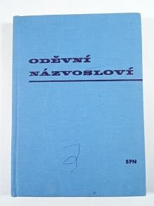 Oděvní názvosloví - Josef Slepánek - 1977