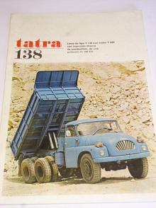 Tatra 138 - prospekt - línea de tipo T 138 con motor T 928